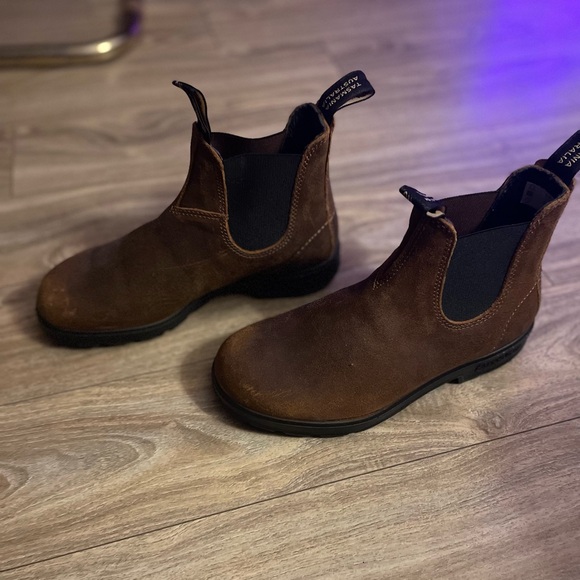Brand new blundstone boots waxed suede rich tobacco. Women’s size 8 - Picture 11 of 12